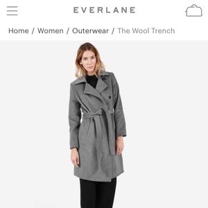 Everlane - The Wool Trench - S